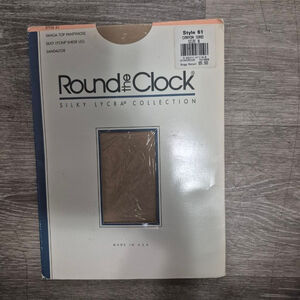 Women's Round the Clock Pantyhose Size B‎ Tan